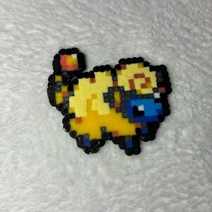 Pokémon Mareep Perler bead handmade